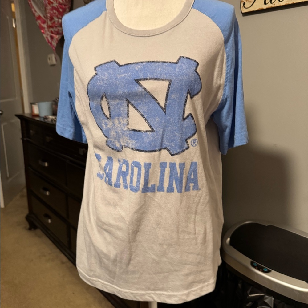 Carolina Tarheels Rivalry Threads Gray and Blue Tee